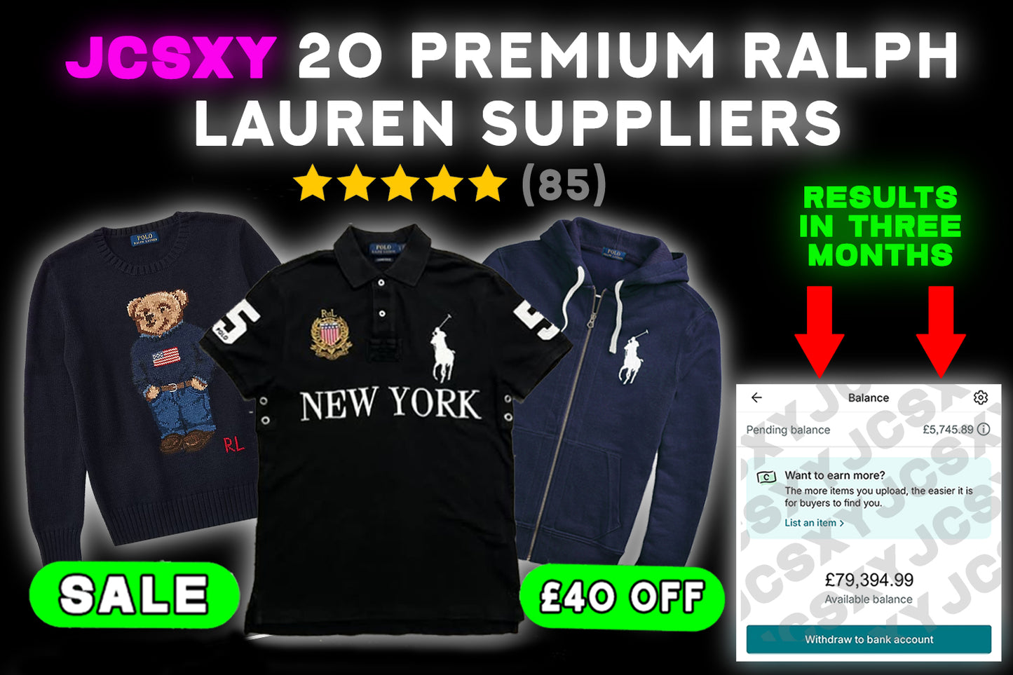 All RALPH LAUREN SUPPLIERS BUNDLE + 5 EXTRA PREMUIM SUPPLIERS