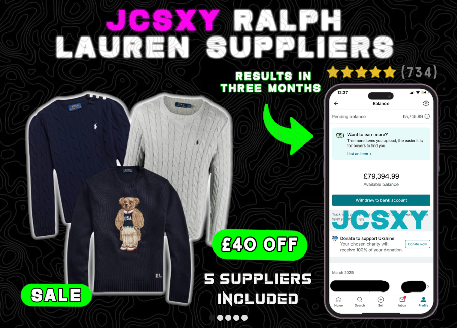 5 RALPH LAUREN PREMIUM KNITWEAR SUPPLIERS